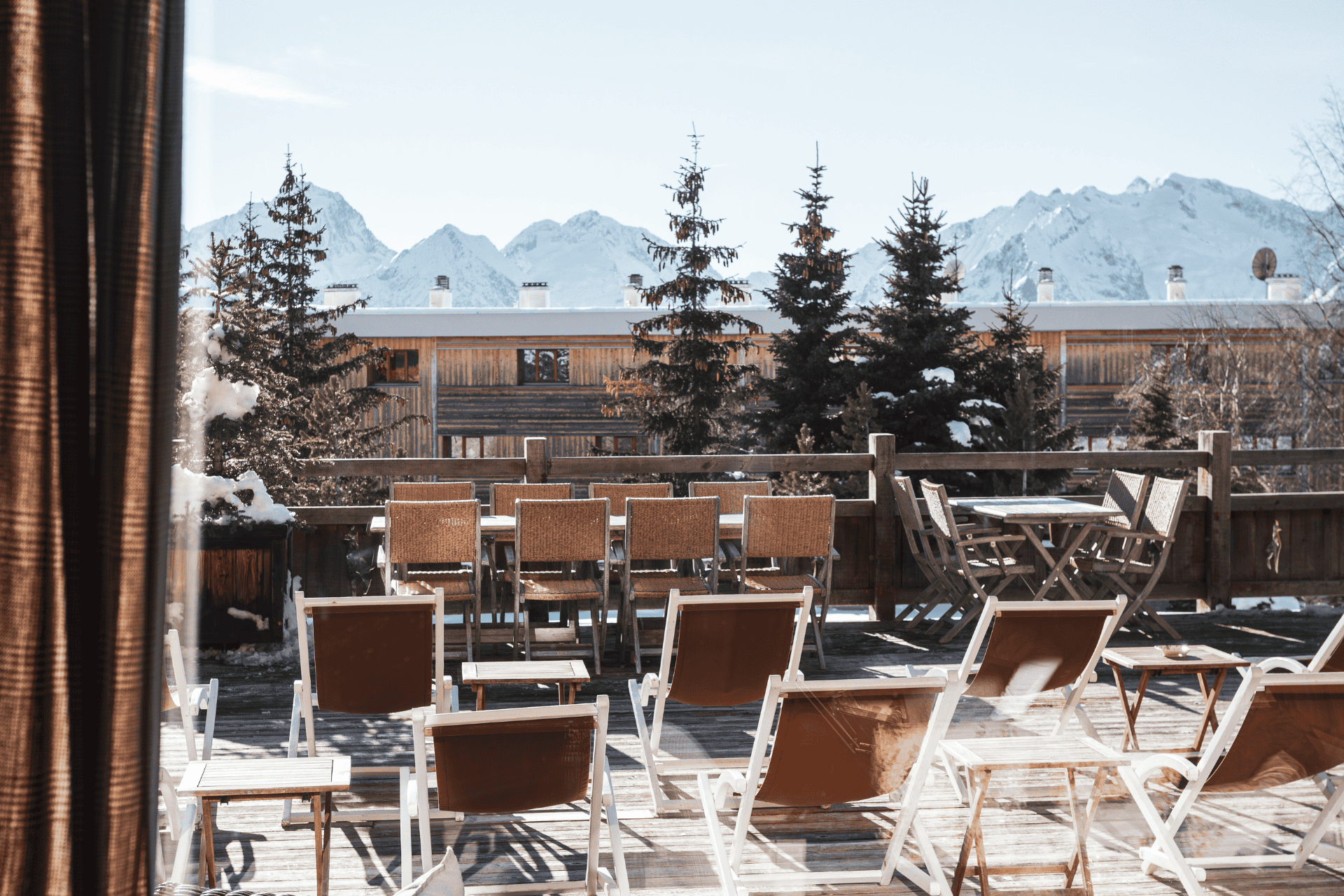 Terrasse du Chamois d'Or